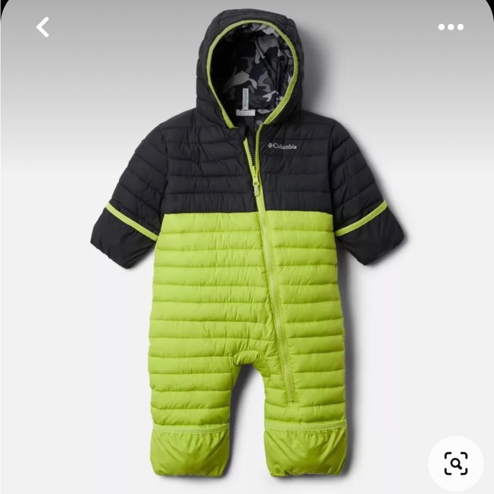 Columbia Sportswear infant powder lite reversible bunting